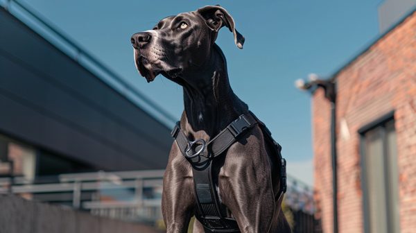 Harnais chien anti-traction : style et confort assurés